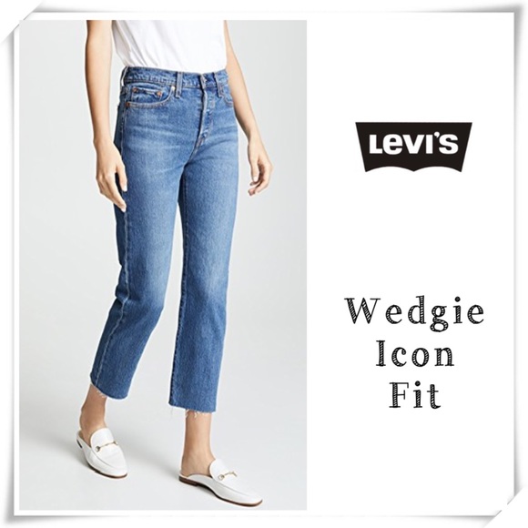 Levi's Denim - Levi’s Wedgie Fit White Oak High Rise Crop Jeans